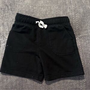 Cat & Jack Black Elastic Waist Shorts